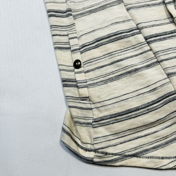 Anthropologie Saturday Sunday Womens Medium Stripe Long Sleeve Open Knit Jacket - Picture 9 of 10